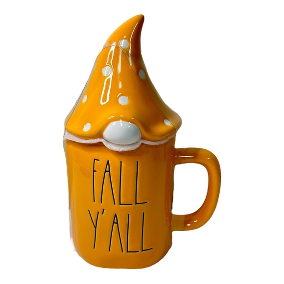 Rae Dunn "FALL Y'ALL" Figural Coffee Mug - Picture 1 of 1